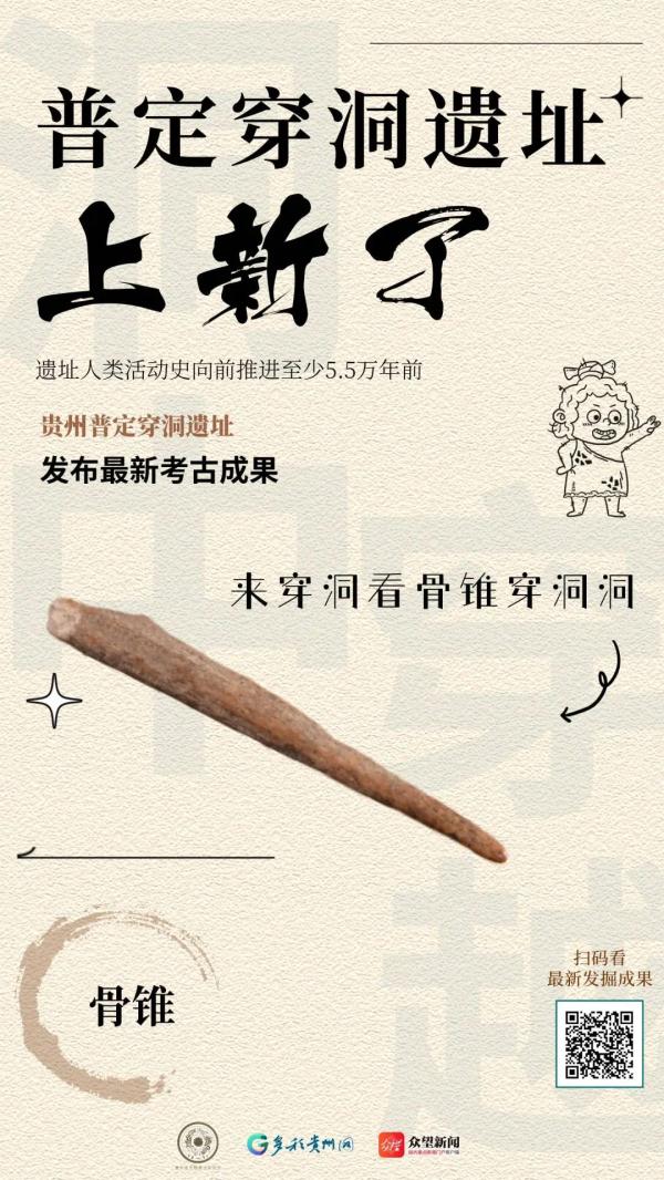 遗址人类活动史向前推进至少5.5万年前！贵州普定穿洞发布重要考古成果