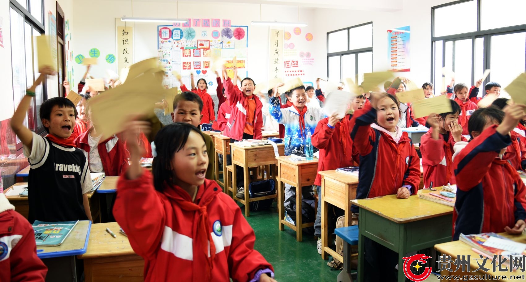 贵州黔西：黔闽两地青少年鸿雁传书增友谊