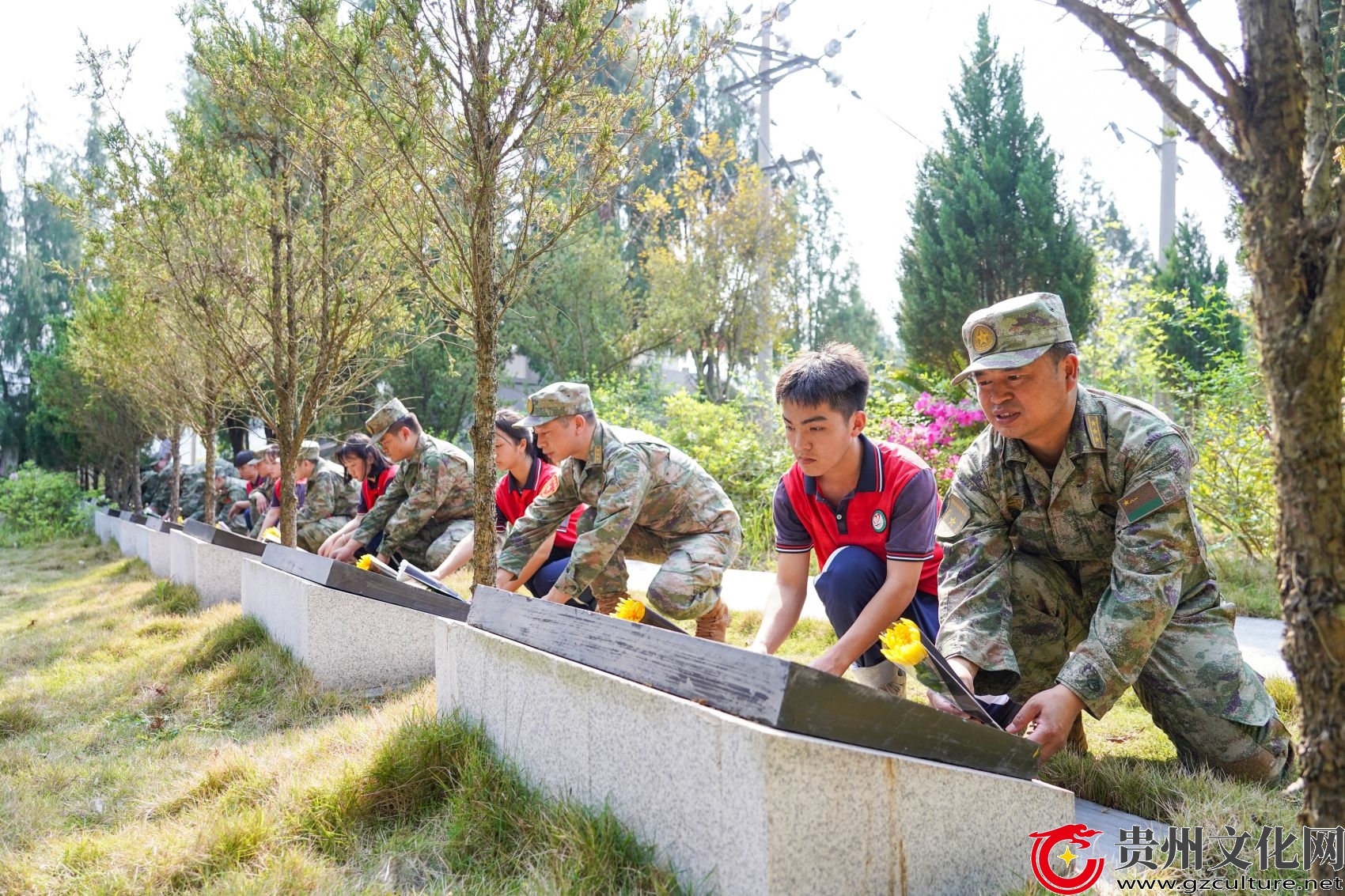 贵州从江：清明时节祭英烈