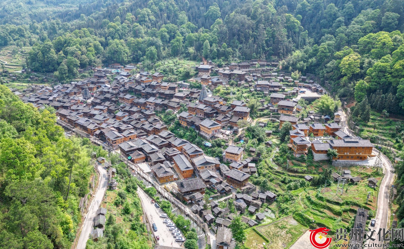 贵州从江：古朴侗寨 春景宜人